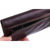 Dámská kožená peněženka Poyem 5224 tmavě hnědá