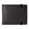 Pánská kožená peněženka Lagen 61178 černá s přepnutím gumičkou