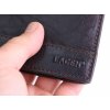 Pánska kožená peňaženka Lagen 6504 T - RFID tmavo hnedá