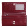 Dámská kožená peněženka Segali 2025A  Cherry Red