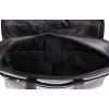 Kožená taška na 15'' notebook Hexagona 463699 černá
