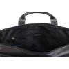 Kožená taška na 15'' notebook Hexagona 463699 černá