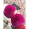 Kožešinový manžety z polární lišky KMPL3 fuchsiové