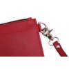 Kožená klíčenka s řemínkem Segali 7290 červená