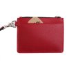 Kožená klíčenka s řemínkem Segali 7290 červená