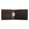 Pánská kožená peněženka Segali 950.114.030 hnědá s pštrosím printem