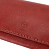 Dlouhá kožená peněženka Poyem 5214 červená