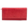 Dlouhá kožená peněženka Poyem 5214 červená
