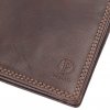 Pánská kožená peněženka Poyem 5208 hnědá