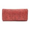 Dámská kožená peněženka Noelia Bolger 5116 červená mandala