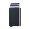 Secrid Slimwallet Saffiano Navy Front Cards