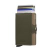 Secrid Twinwallet Saffiano Olive Front Cards