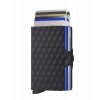 Secrid Twinwallet Optical Blue Titanium Front Cards