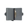 Secrid Twinwallet Carbon Cool Grey Semi Open