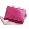 Malá dámska kožená peňaženka Segali 7196B fuksiová