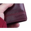 Kožené pouzdro na doklady Lagen V-60 Red červené
