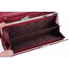 Velká dámská kožená peněženka Lagen 50039 RED rámková červená