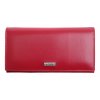 Veľká dámska kožená peňaženka Lagen 50039 Red rámčeková červená