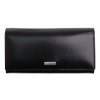 Veľká dámska kožená peňaženka Lagen 50039 BLK rámčeková čierna