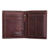 Pánská kožená peněženka Poyem 5207 hnědá