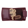 Dámska kožená peňaženka Lagen 50465 vínová