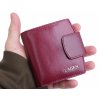 Dámska kožená peňaženka Lagen 50465 vínová