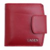 Dámska kožená peňaženka Lagen 50465 červená