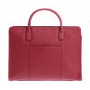 Dámska kožená aktovka Hexagona 462698 červená
