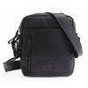 Pánská kožená taška přes rameno Mustang Trento černá