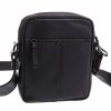 Pánská kožená taška přes rameno Mustang Trento černá