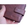 Pánská kožená peněženka Segali 54050 Chestnut koňakově hnědá