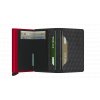 Secrid Slimwallet Optical Black Red Open