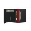 Secrid Slimwallet Perforated Black Red Open