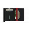 Secrid Slimwallet Fuel Black Red Open