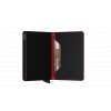 Secrid Slimwallet Fuel Black Red Semi Open