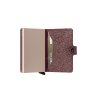 Secrid Miniwallet Sparkle Red Semi Open