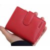 Dámská kožená peněženka na výšku Segali 7521 červená