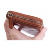 Dámská kožená peněženka na zip Noelia Bolger 5123 koňaková