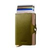 Secrid Premium Twinwallet Dusk Olive Front Cards