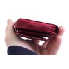 Dámska kožená peňaženka Carmelo 2105 U Red červená