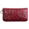 Velká dámská kožená peněženka Carmelo 2111 V bordová