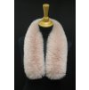 Kožešina na kapuci z polární lišky 7065 - růžová