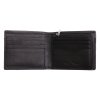 Menšia pánska kožená peňaženka Segali SG-7493 čierna / šedá