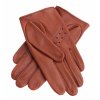 Pánské kožené řidičské rukavice AUSTIN koňakové