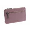 Větší kožená klíčenka Segali 7291A pudrová růžová
