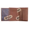 Pánská kožená peněženka Segali 614824 TAN hnědá