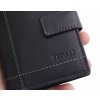 Pánska kožená peňaženka na výšku Segali 7516L čierna