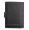 Pánska kožená peňaženka na výšku Segali 7516L čierna