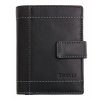 Pánska kožená peňaženka na výšku Segali 7516L čierna