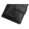 Kožené pouzdro na doklady Segali 753.115.5535 černé